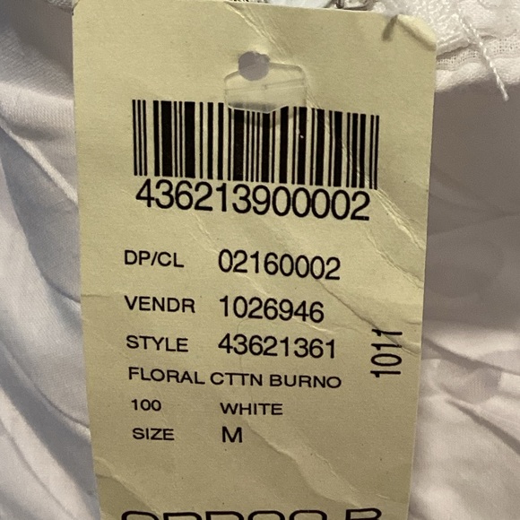 ARDEN B Feminine Strapless White Dress, Size M - Picture 7 of 11